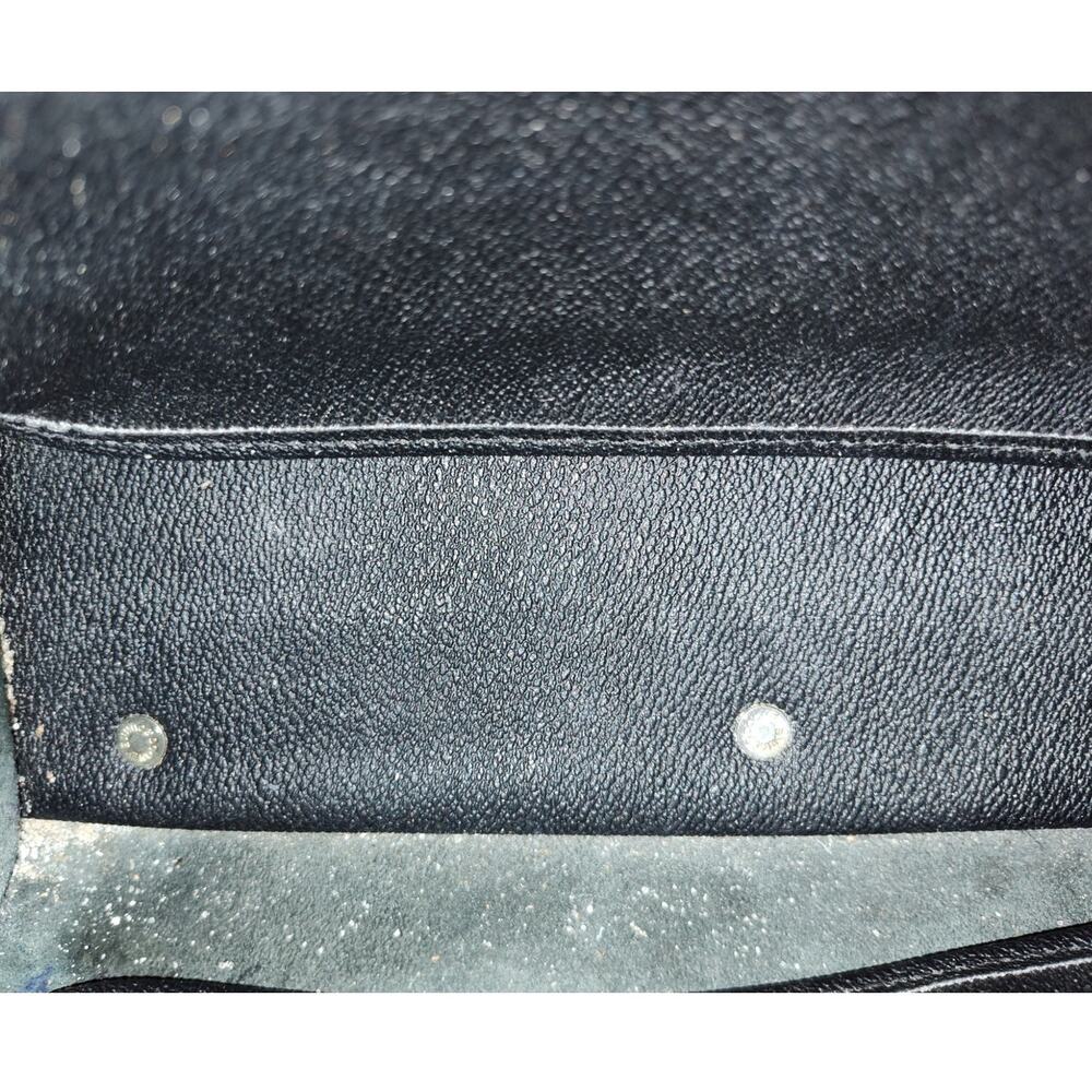 Dooney & Bourke Doctors Satchel Black Pebbled AWL Leather Satchel Handbag Purse - Picture 5 of 11